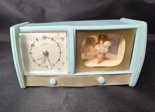 Goldbuhl Alarm Clock TV Dancing Ballerina  - Made In Switzerland - No Working