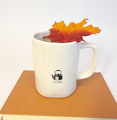 RAE DUNN Typewriter ''CIDER.'' Kettle Coffee Cup/Mug Artisan Collection by Magenta