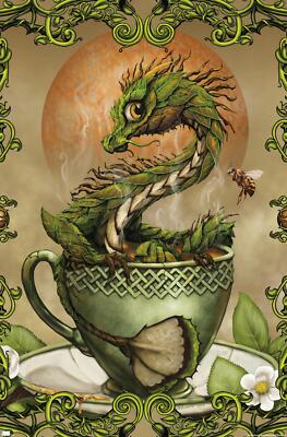 Stanley Morrison - Tea Dragon - Poster