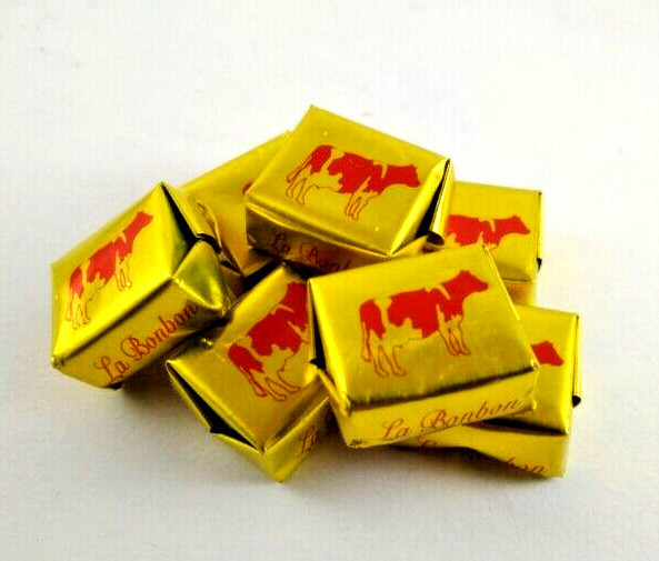 GREEK MILK LAVDAS TOFFEE CANDIES 240g 490g BUTTER CANDY COW MARK