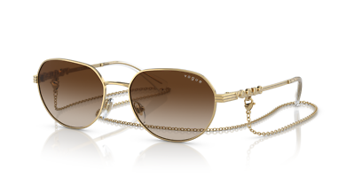 Vogue Women\'s Gold and Silver Sunglasses! Amazon.com: Vogue Eyewear Women main image 4
