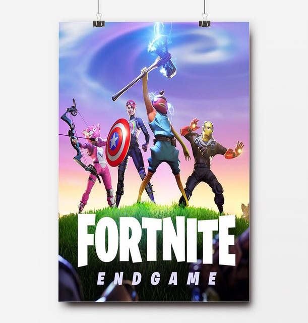Fortnite Endgame Custom Poster Print Art Wall Decor eBay