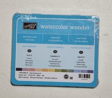 Stampin' UP Retired Watercolor Wonder Crayons Soft Subtles