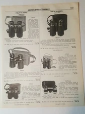1951 print ad vintage Binoculars AIRGUIDE FIELD GLASSES pictures