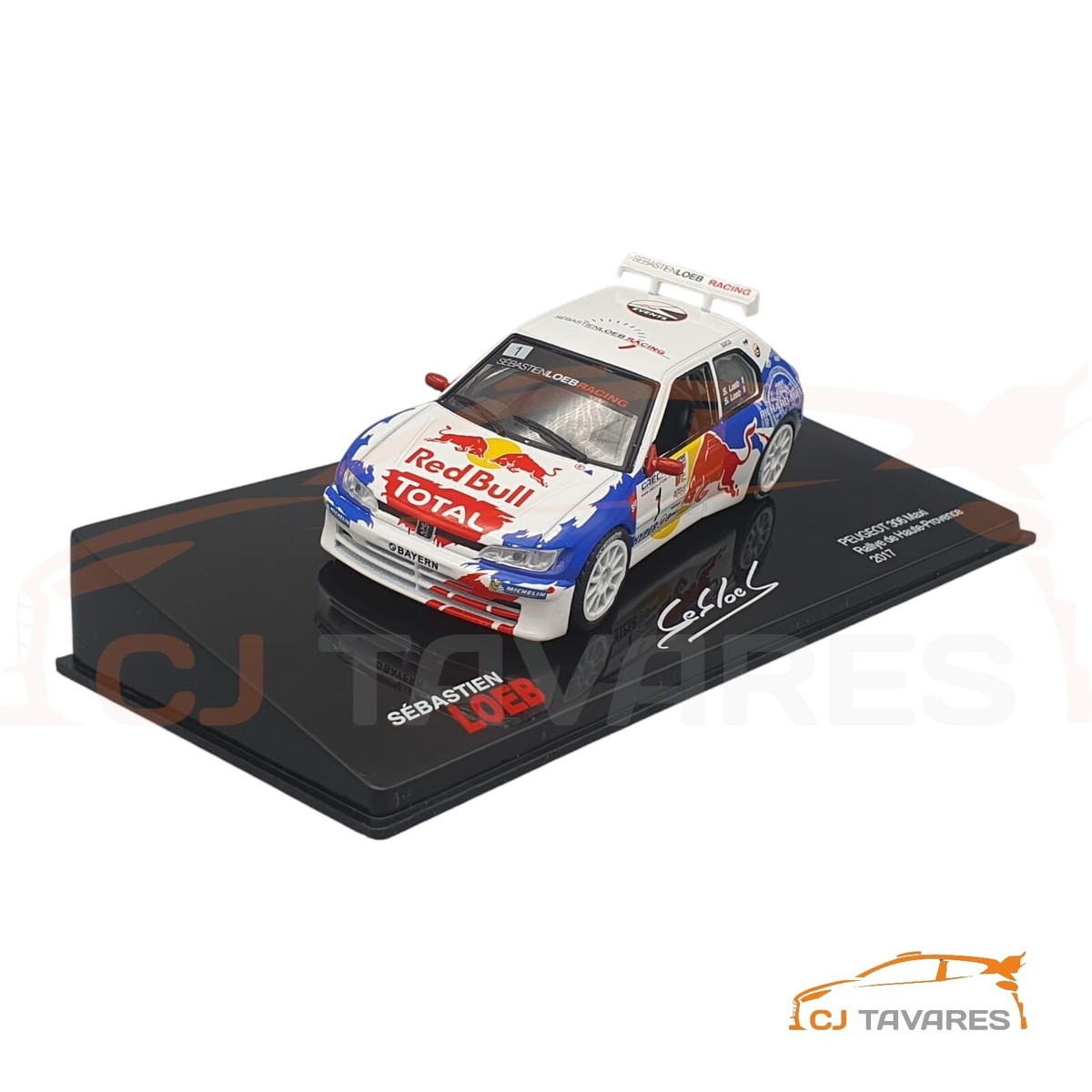ALTAYA PEUGEOT 306 MAXI #1 SEBASTIEN LOEB RALLY DE HAUTE PROVENCE