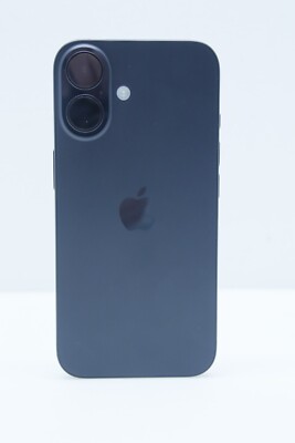 T-Mobile Apple iPhone 16 Dual eSIM 128GB Black MYAP3LL/A Clean