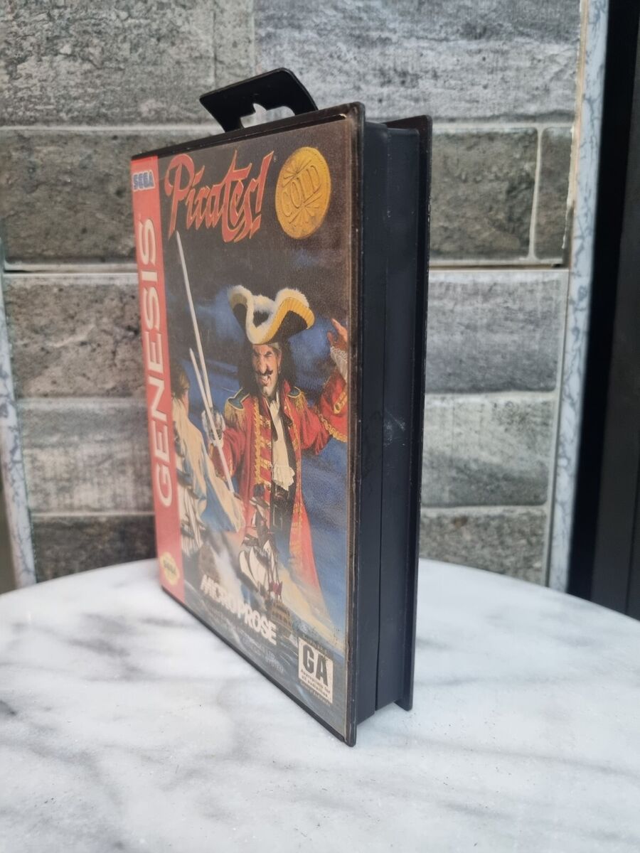 Pirates Gold Sega Genesis Very Rare Game , 100% AUTHENTIC Pirates Gold Sega Genesis Very Rare Game , 100% AUTHENTIC