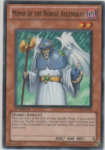 Mimir of the Nordic Ascendant - STOR-EN018 - Common - 1st Edition x3 - Lightly P