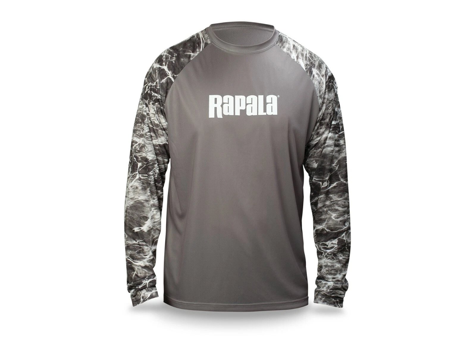 Rapala Elements Performance L/S Moisture Wicking Jersey Fishing Shirt Manta Grey