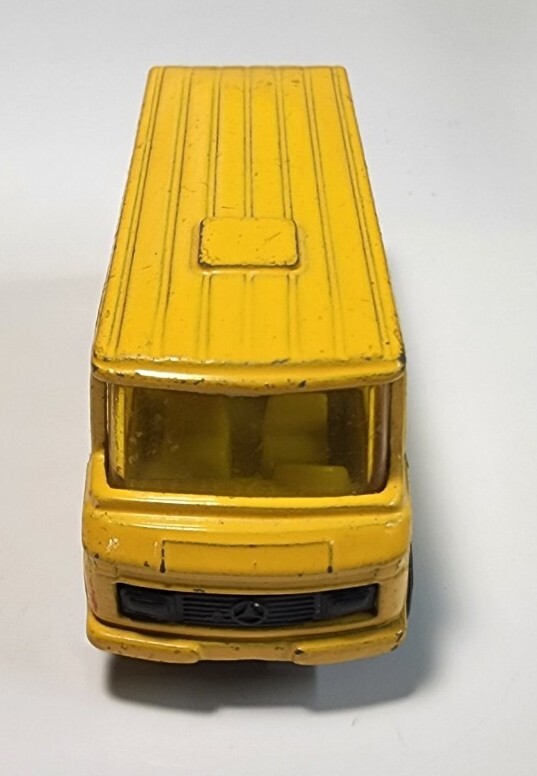 Vintage CORGI JUNIORS Yellow MERCEDES-BENZ Diecast/Plastic