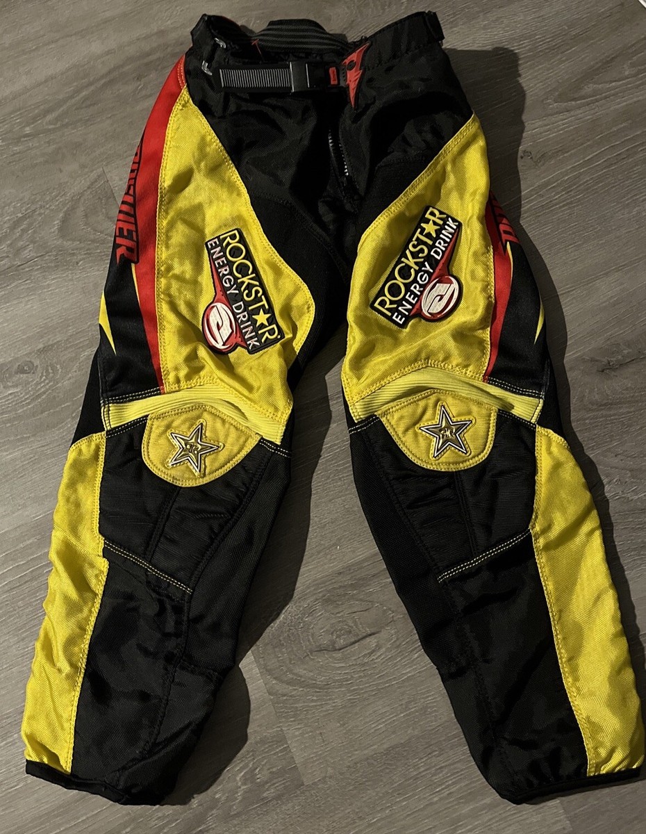 Ion Rockstar Energy Motocross Pants Youth 26--preowned