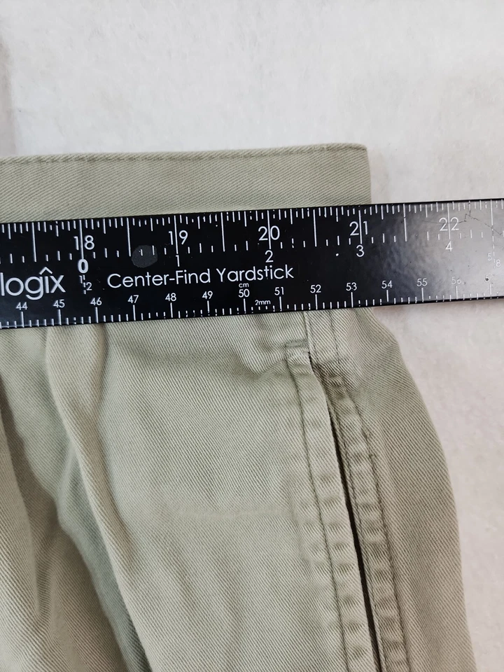 Pantalones Cortos Informales John Ashford Beige Plisado Para Hombre 44 Foto 4 de 4