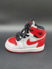 Nike Air Jordan Retro 1 Heritage Red TD Size 4C White Toddler AQ2665-161