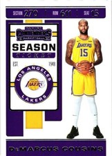 2019 Panini Contenders #26 DeMarcus Cousins Near mint or better