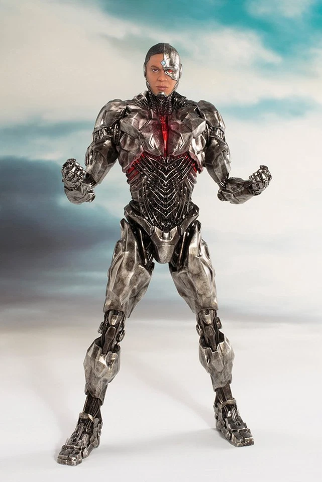 Figura Kotobukiya SV214 ARTFX+ DC Universe Liga de la Justicia Cyborg Escala 1/10 NUEVA Foto 2 de 4