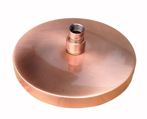 Antique Red Copper Bathroom Accessories Rainfall Rain Shower Head 2sh032 - Picture 6 of 6