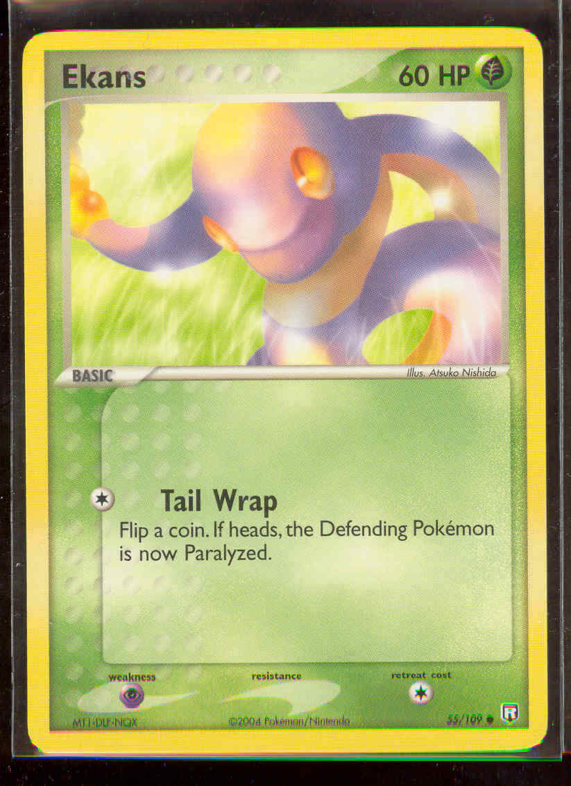 Pokemon EKANS 55/109 Team Rocket Returns - NEAR MINT/MINT
