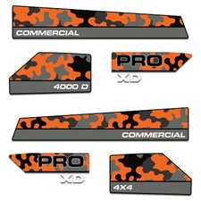 Decal Kit Fits Polaris Ranger 4000D Pro XD 4000 UTV Replacement Vinyl CAMO