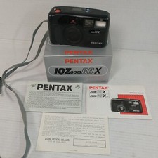 PENTAX IQZoom 60-X 38-60mm POINT SHOOT 35mm film camera Manual Original Box