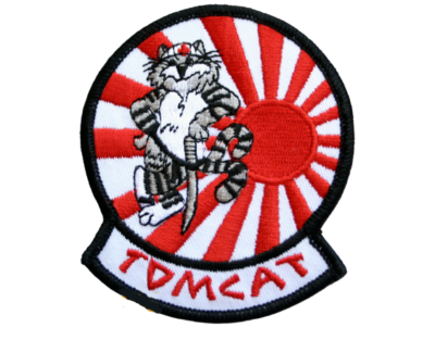 VF-111 Sundowners HAT PATCH F14 TOMCAT BABY JAPAN RISING SUN USS