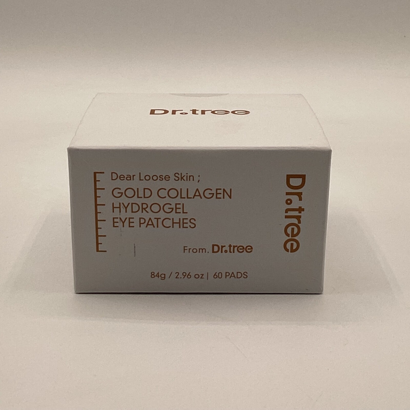 Dr Tree Dear Loose Skin Gold Collagen Hydrogel  Eye Patches  SEALED 2.96oz