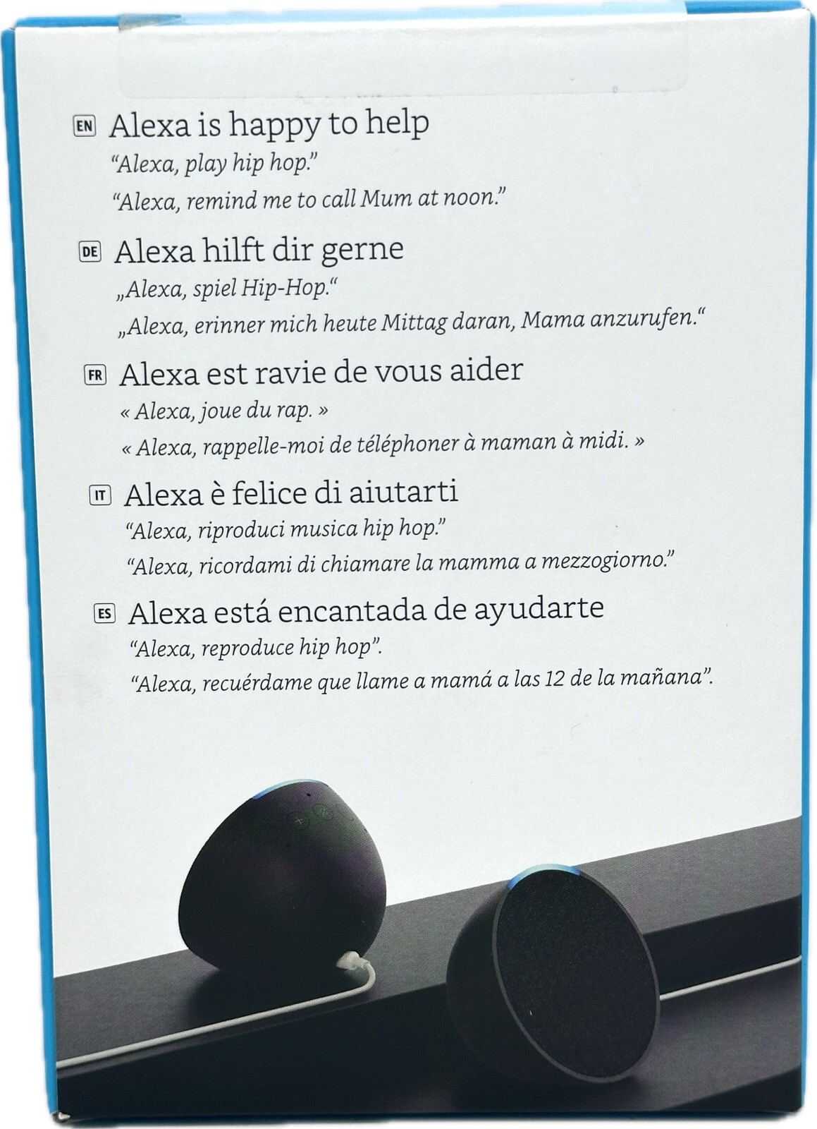Thumbnail - Amazon Echo Pop | Smart Lautsprecher Mit Alexa | Schwarz | Neu & Ovp