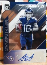 2020 Panini Donruss Optic Adam Humphries Signature Series Auto SP Titans🔥