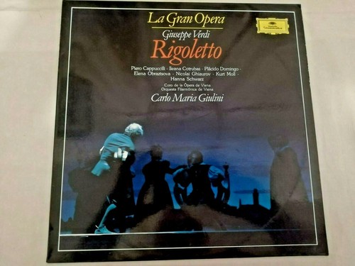 Rigoletto Giuseppe Verdi The Great Opera Placido Domingo Disk Vinyl 1989 - Picture 5 of 5