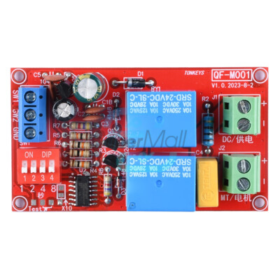 5V/12V/24V 10A Energized Switching DC Motor Forward and Reverse Relay Module