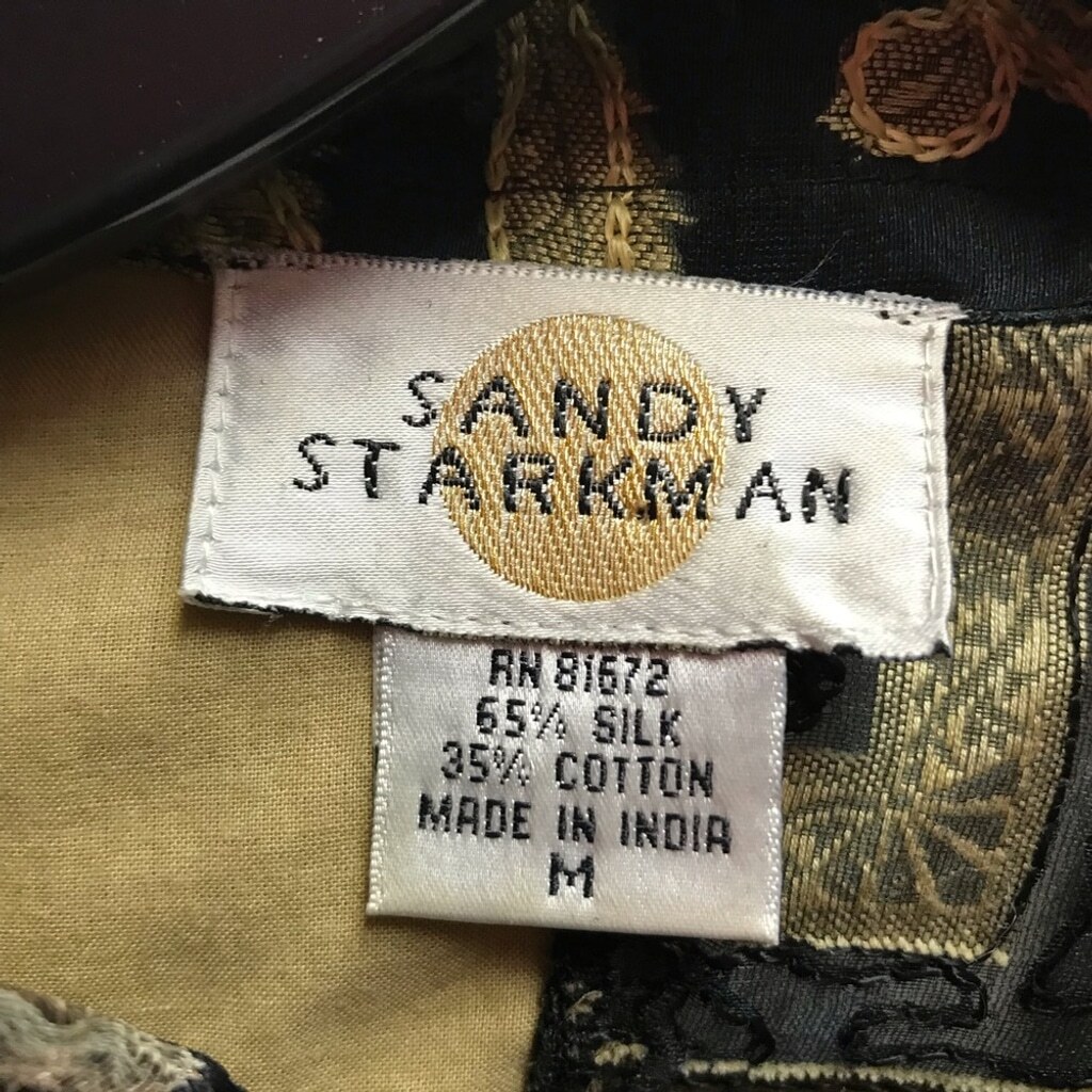 Sandy Starkman Gold Embellished Jacket | eBay