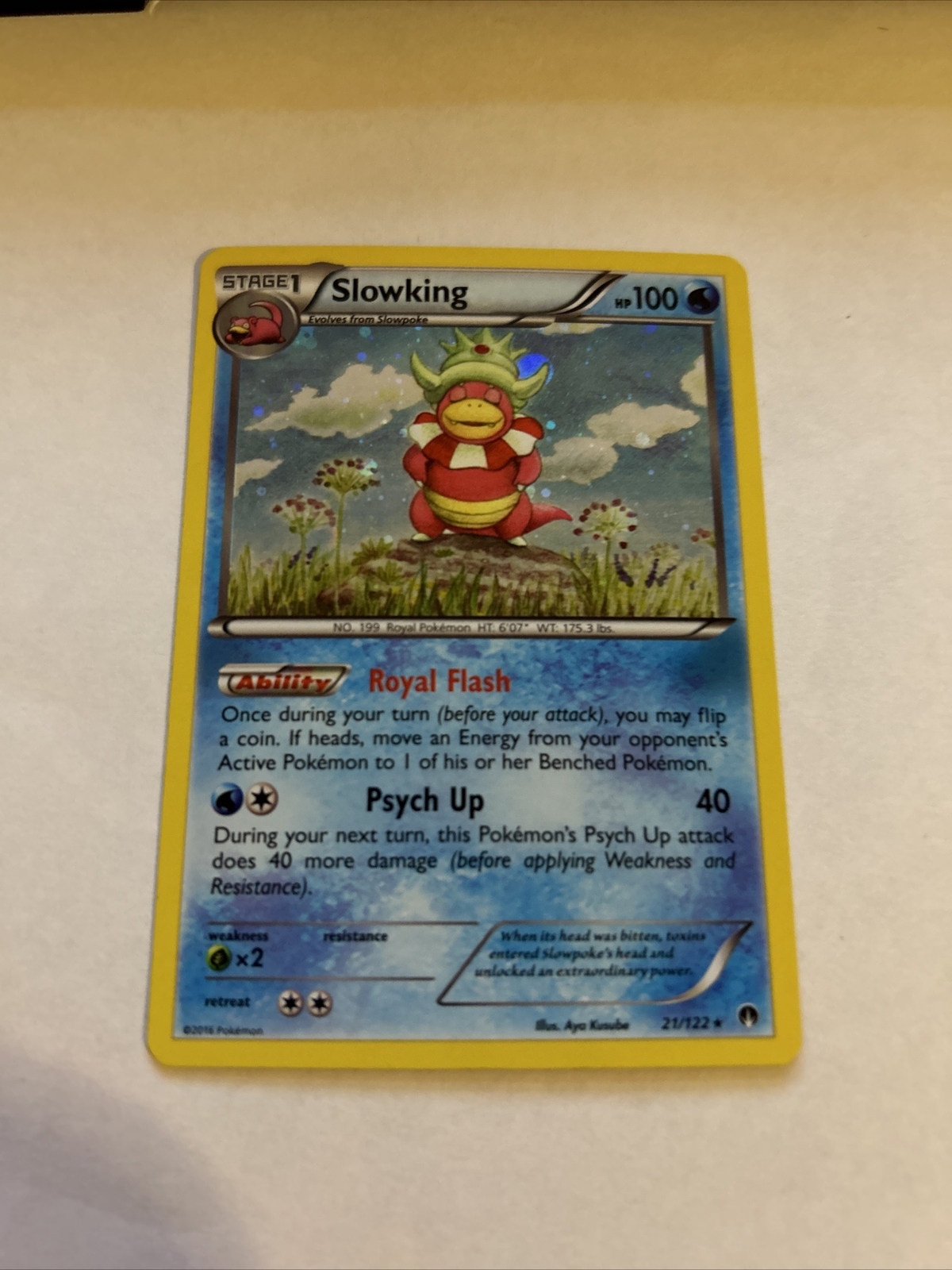 Slowking 21/122 Alternate Cosmos Holo Promo Pokemon Card TCG NM