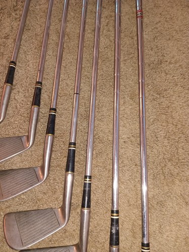 VINTAGE TITLEIST ACUSHNET AC-108 TUNGSTEN IRON SET 3,4,5,6,7,8,9 RH Steel Shafts - Picture 7 of 15