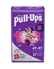 Pull-Ups Training Pants, Disney Junior Minnie, 4T-5T 38-50 lbs 17 training pan