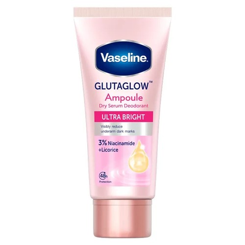 Vaseline Dry Serum Deodorant Ultra Bright Renew Gluta Glow Deo Ampoule 2 x 45ml - Picture 4 of 9