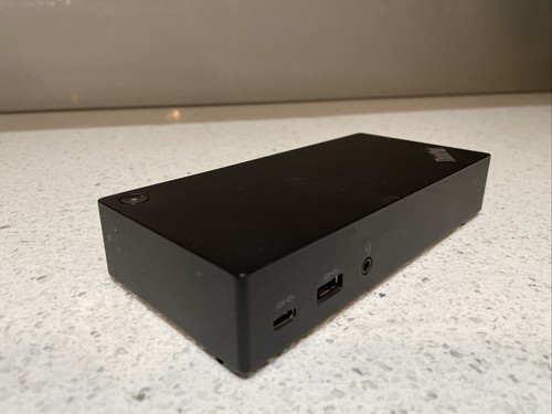 Lenovo ThinkPad USB-C Docking Station Universal 4K Dual Display DP, Power - Picture 9 of 9