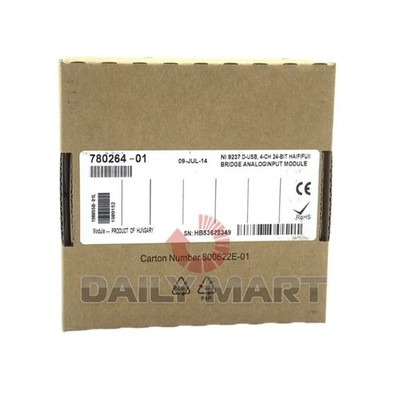 New In Box NATIONAL INSTRUMENTS NI 9237 Bridge Analog Input Module