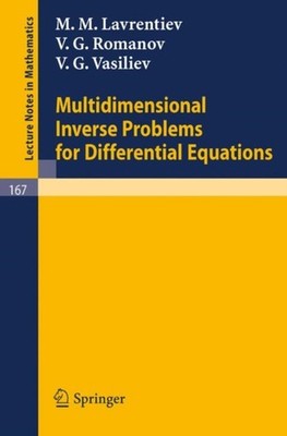 Lavrentiev - Mehrdimensionale inverse Probleme für Differentialequati - J555z