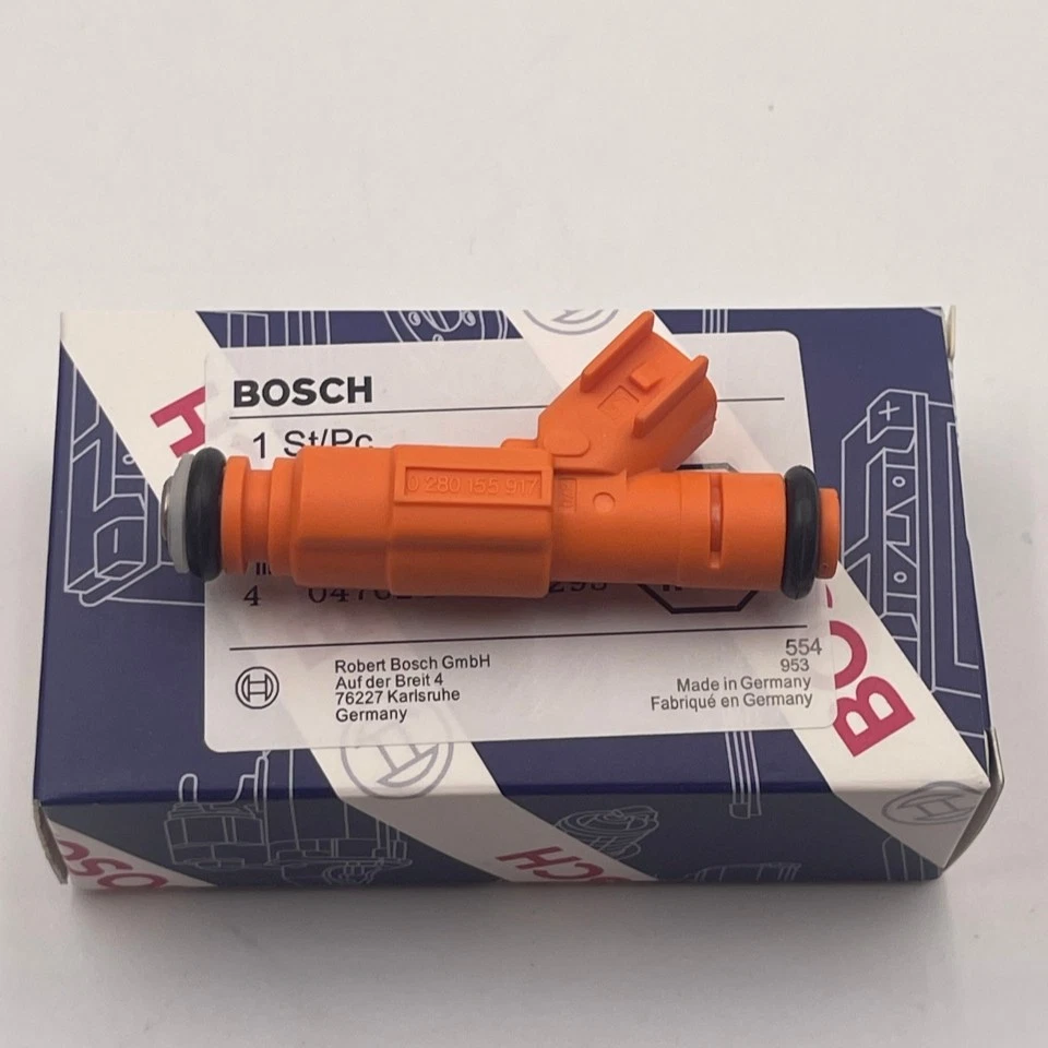 10x OEM Bosch Fuel Injectors 0280155917 For 00-04 Ford F-Series Super Duty 6.8L - Imagem 3 de 4