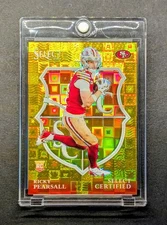 RICKY PEARSALL Rookie 2024 Select Certified Gold Pandora Prizm SSP /10 RC