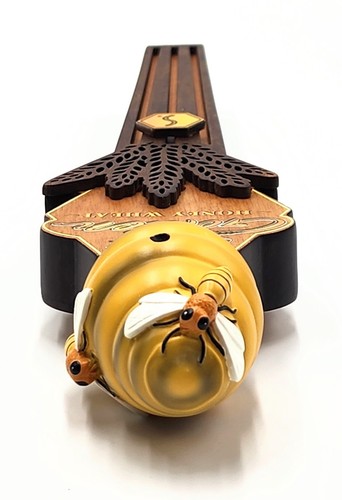 Anheuser Busch Michelob Golden Honey Wheat Bees And Hive Beer Tap Handle 13.5 in - Picture 10 of 18