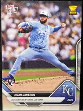 Noah Cameron (RC) 2025 Topps Now Rookie Cup #RC-11 Kansas City Royals