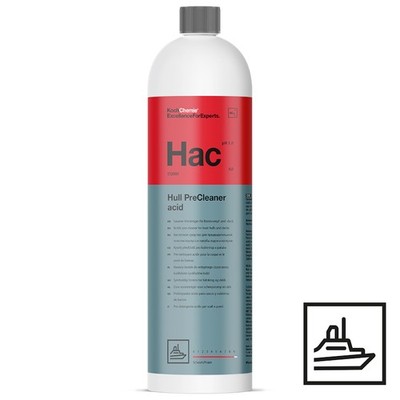 Koch Chemie HAC Hull Precleaner Acid 1L Vorreiniger für Bootsrumpf und -deck