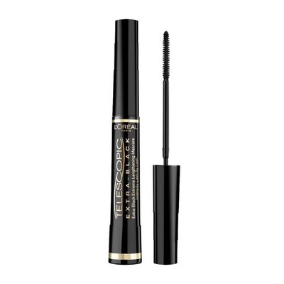 L'Oréal Paris Schwarze Wimperntusche für präzise 8 ml (1er Pack), Extra Black 