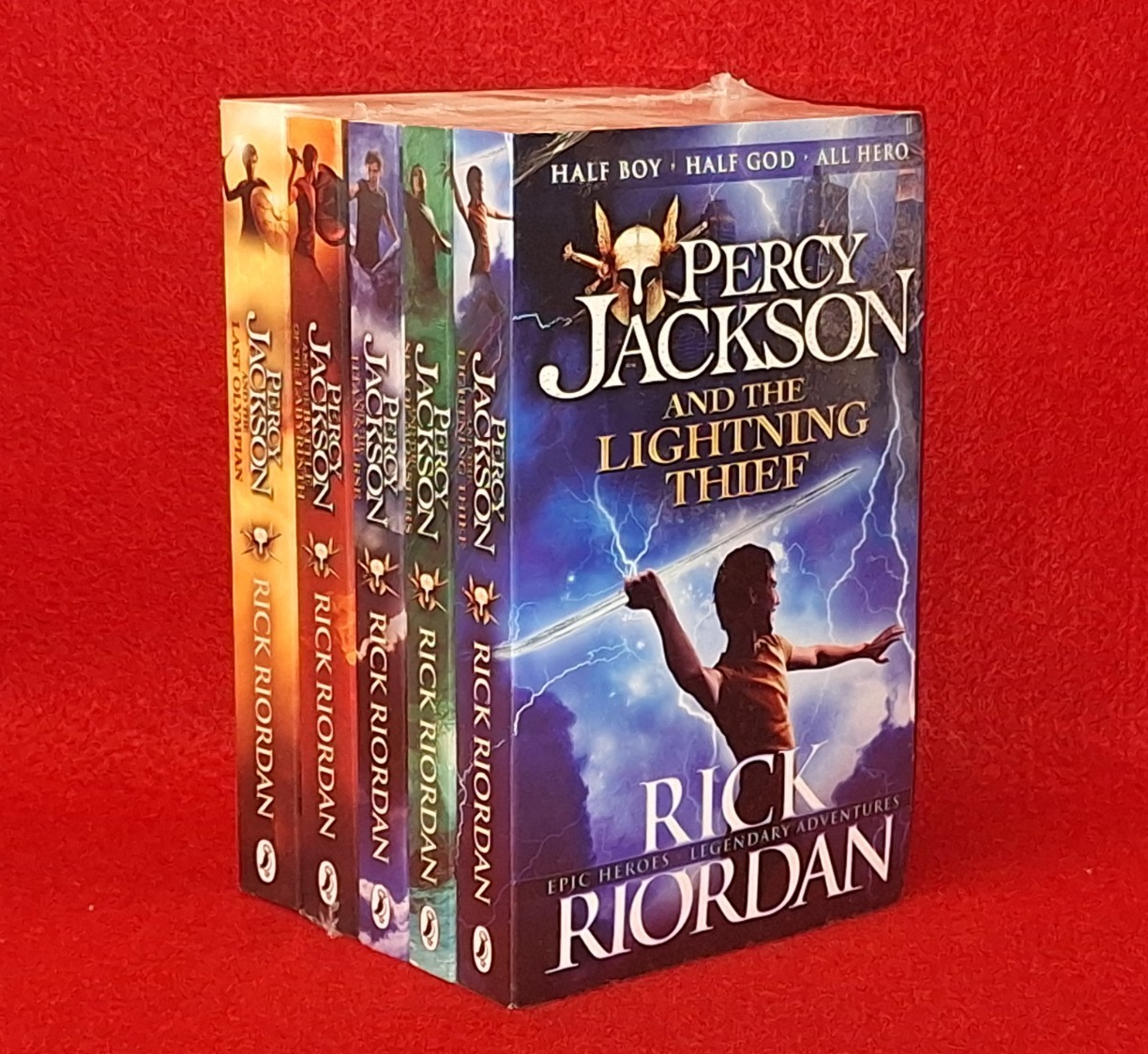 Rick Riordan Unisex Percy Jackson And The Olympians 5 Books Collection Set By - Ages 9-12 - Paperback - Image 3