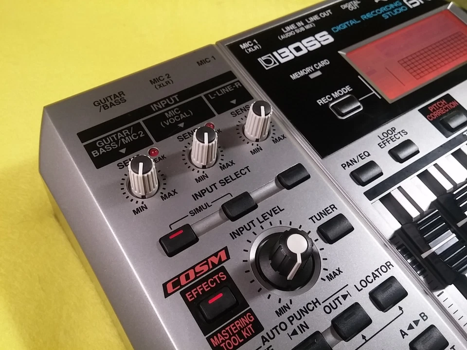 BOSS BR900CD. Digital Recording Studio.Pitch Correction.+48V Phantom.9V÷DC incl. - Bild 4 von 4