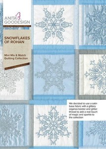 Snowflakes of Rohan Anita Goodesign Embroidery Design Machine CD