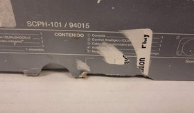 Empty Console Box for Sony PlayStation PSone SCPH-101 Silver Box with Inserts