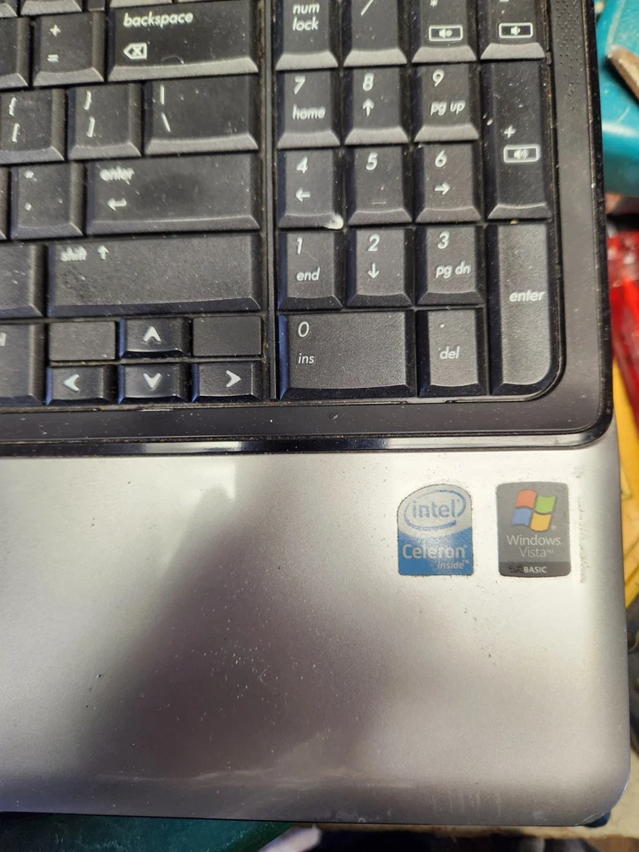 Compaq Presario CQ60-211DX 英特尔赛扬 585 2.16GHz 2 GB,工作正常,Batt. de — 第 3/4 张图片