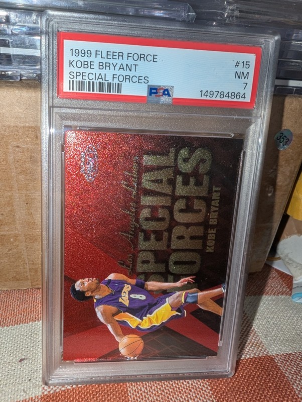 1999-00 Fleer Force - Special Forces Kobe Bryant #15 SF PSA 7