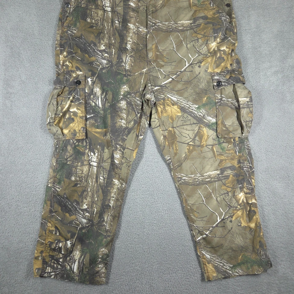 Walls Bib Overalls Men's 3XL (Fits 48x29) Realtree Xtra Camo Cargo Hunting - Image 3 of 4